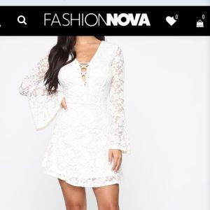 Fashion nova lace dress